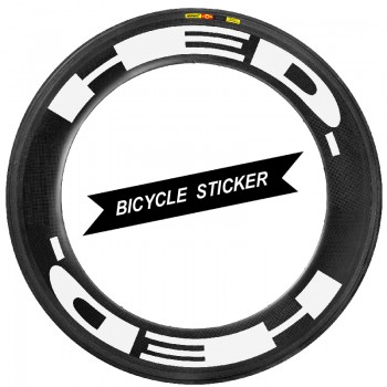 Bicycle Wheels Rim Decal Stickers for HED